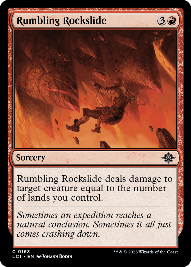 Rumbling Rockslide [The Lost Caverns of Ixalan] | PLUS EV GAMES 