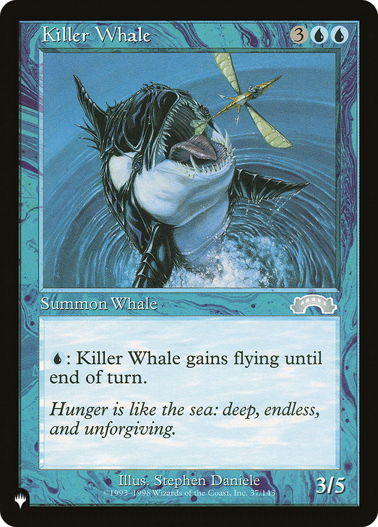 Killer Whale [The List Reprints] | PLUS EV GAMES 