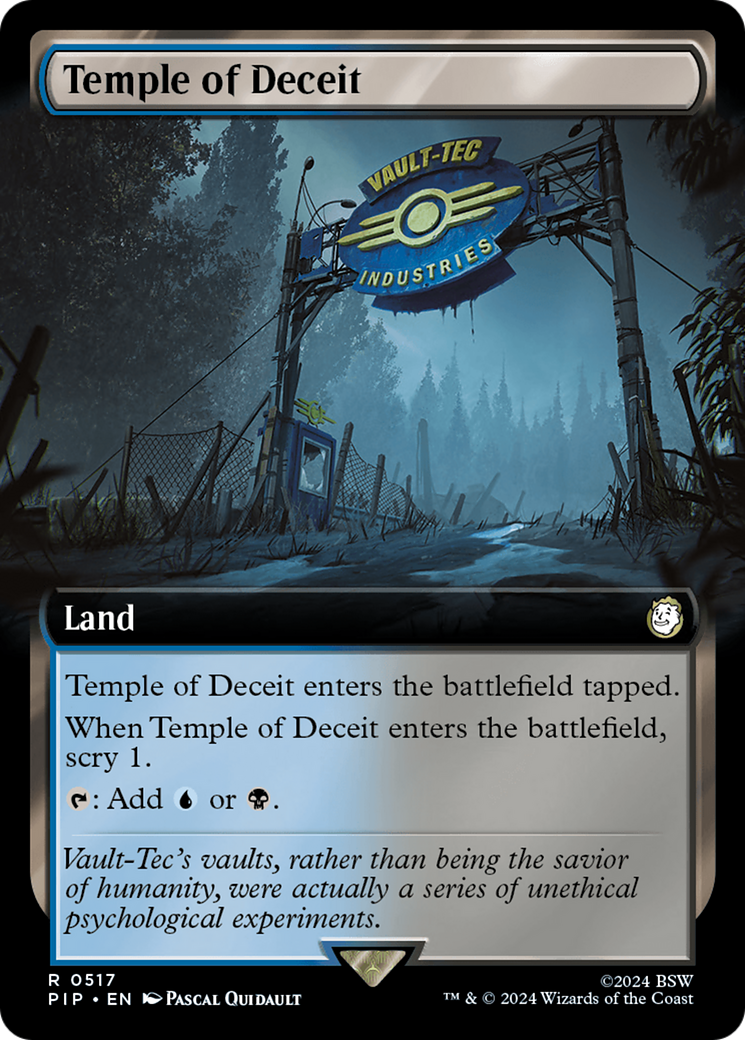 Temple of Deceit (Extended Art) [Fallout] | PLUS EV GAMES 