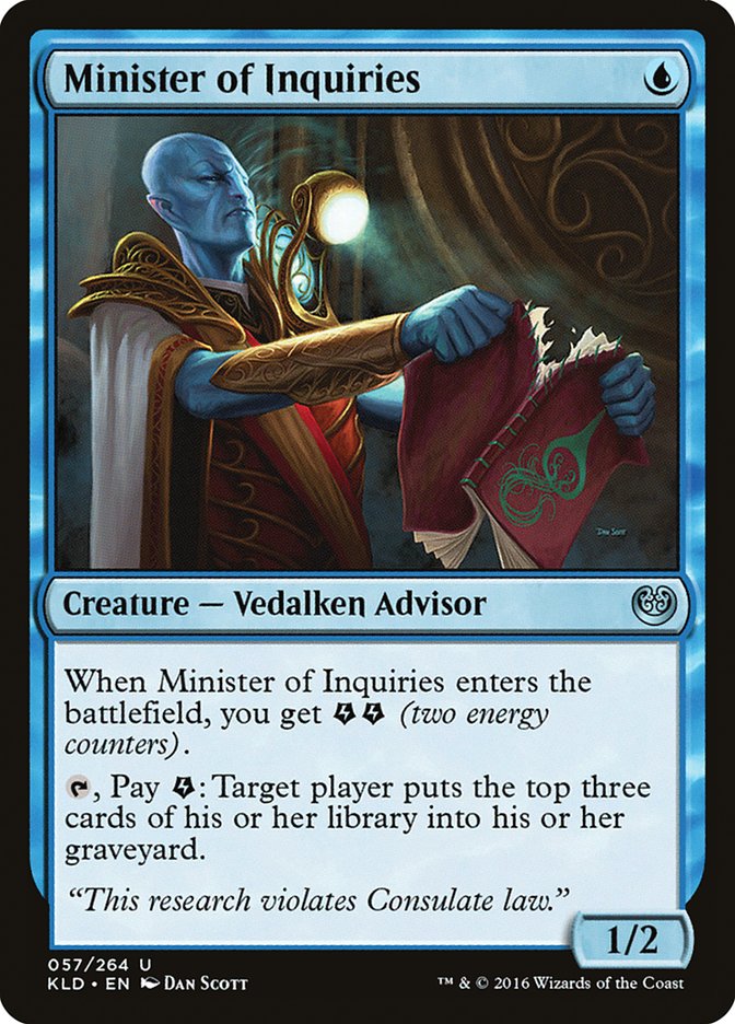 Minister of Inquiries [Kaladesh] | PLUS EV GAMES 