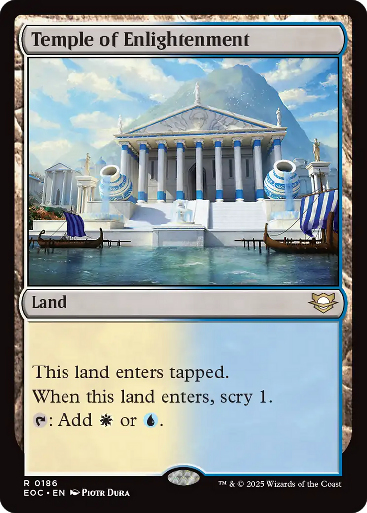 Temple of Enlightenment [Edge of Eternities Commander] | PLUS EV GAMES 