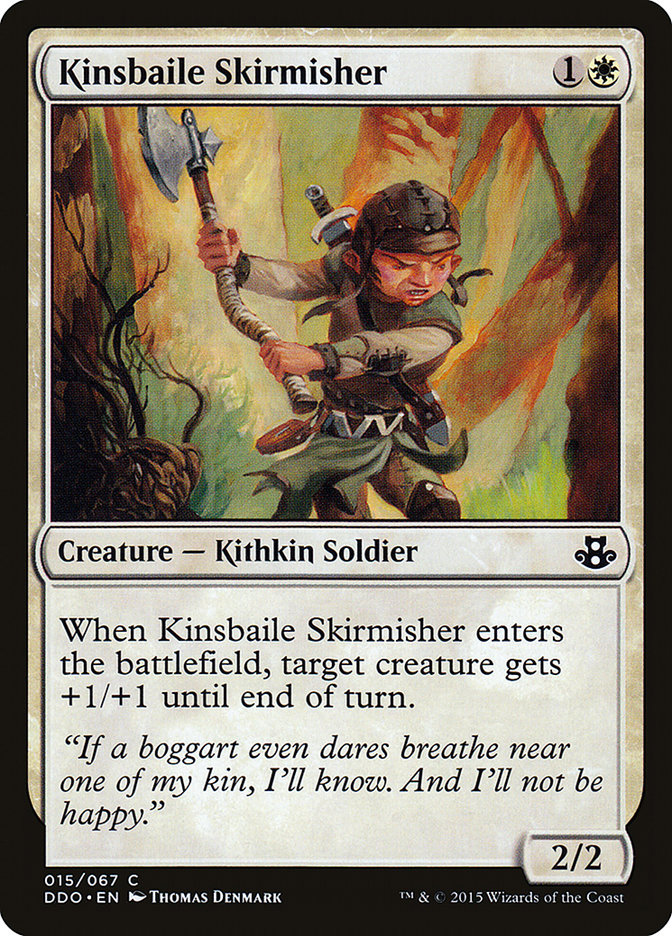 Kinsbaile Skirmisher [Duel Decks: Elspeth vs. Kiora] | PLUS EV GAMES 