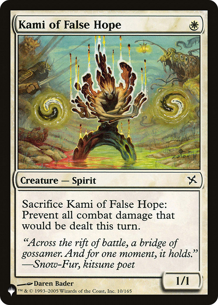 Kami of False Hope [The List Reprints] | PLUS EV GAMES 