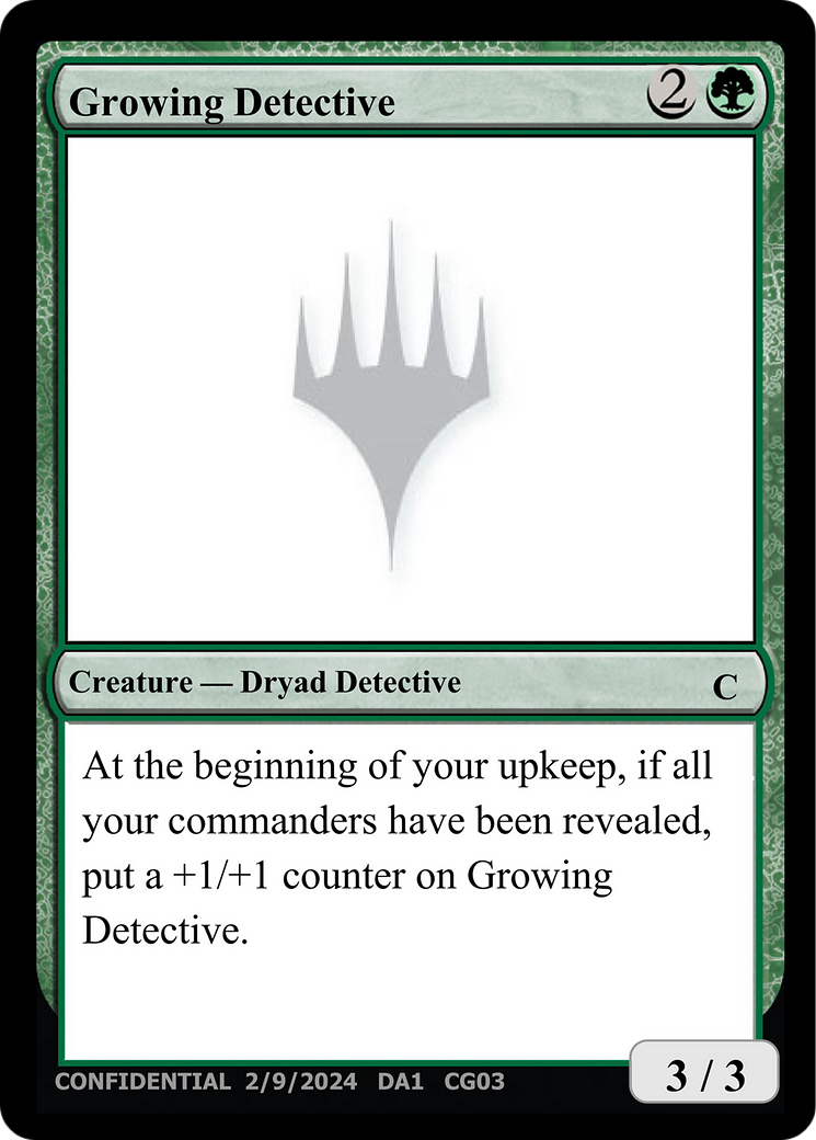 Growing Detective [Unknown Event] | PLUS EV GAMES 
