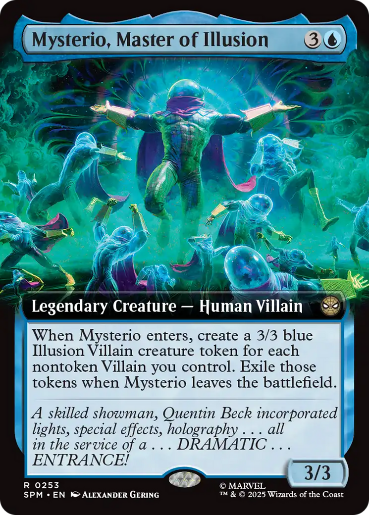 Mysterio, Master of Illusion (Extended Card) [Marvel's Spider-Man] | PLUS EV GAMES 