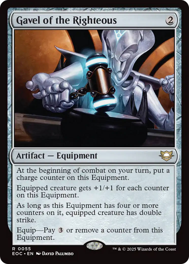 Gavel of the Righteous [Edge of Eternities Commander] | PLUS EV GAMES 