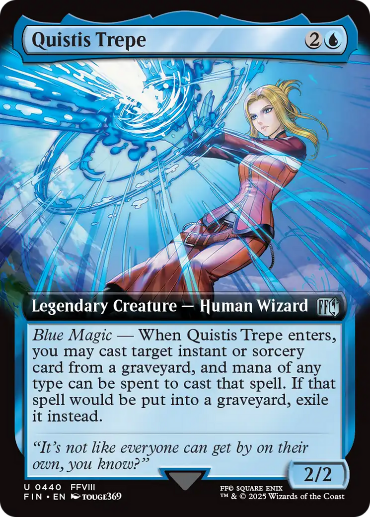 Quistis Trepe (Extended Art) [FINAL FANTASY] | PLUS EV GAMES 