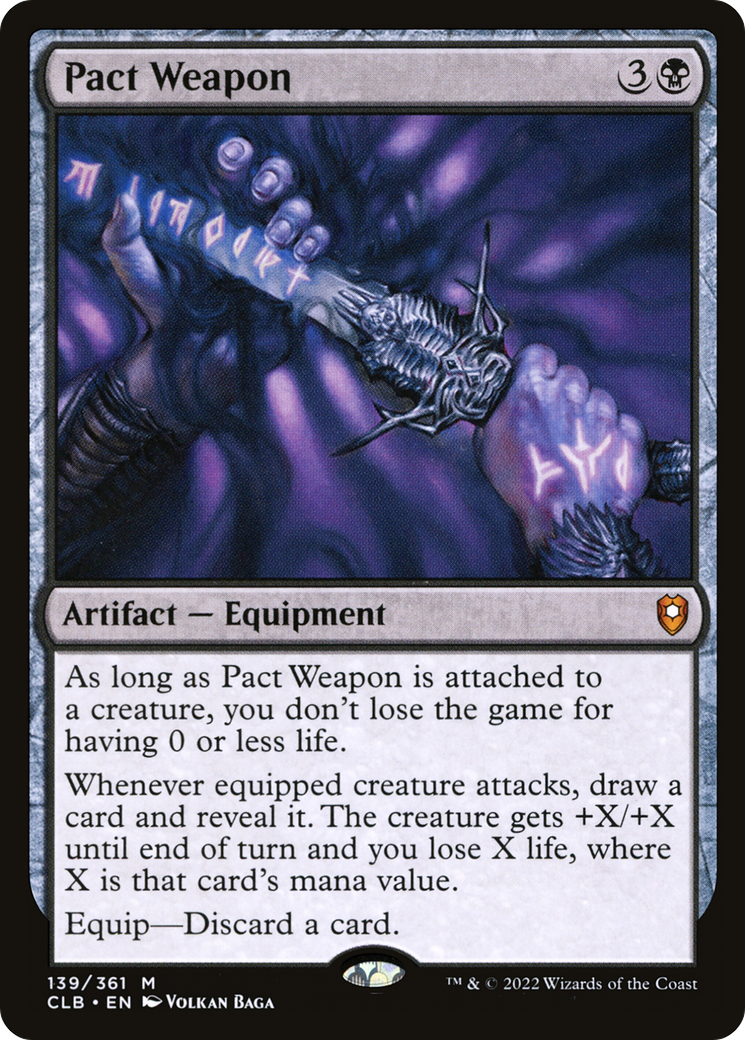 Pact Weapon [Commander Legends: Battle for Baldur's Gate]