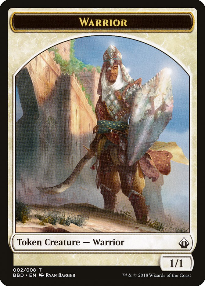 Warrior Token [Battlebond Tokens] | PLUS EV GAMES 