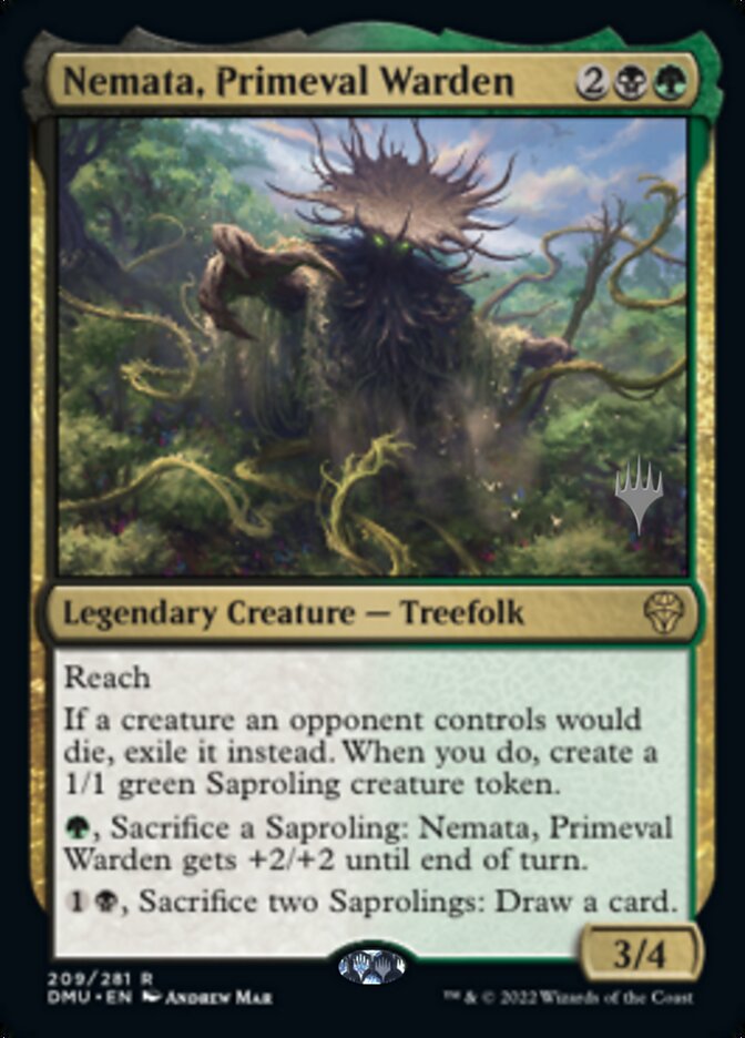 Nemata, Primeval Warden (Promo Pack) [Dominaria United Promos] | PLUS EV GAMES 