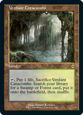 Verdant Catacombs (Retro Foil Etched) [Modern Horizons 2] | PLUS EV GAMES 