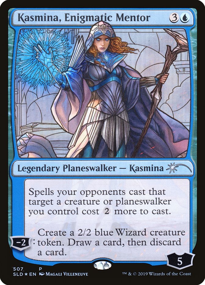 Kasmina, Enigmatic Mentor (Stained Glass) [Secret Lair Drop Promos] | PLUS EV GAMES 