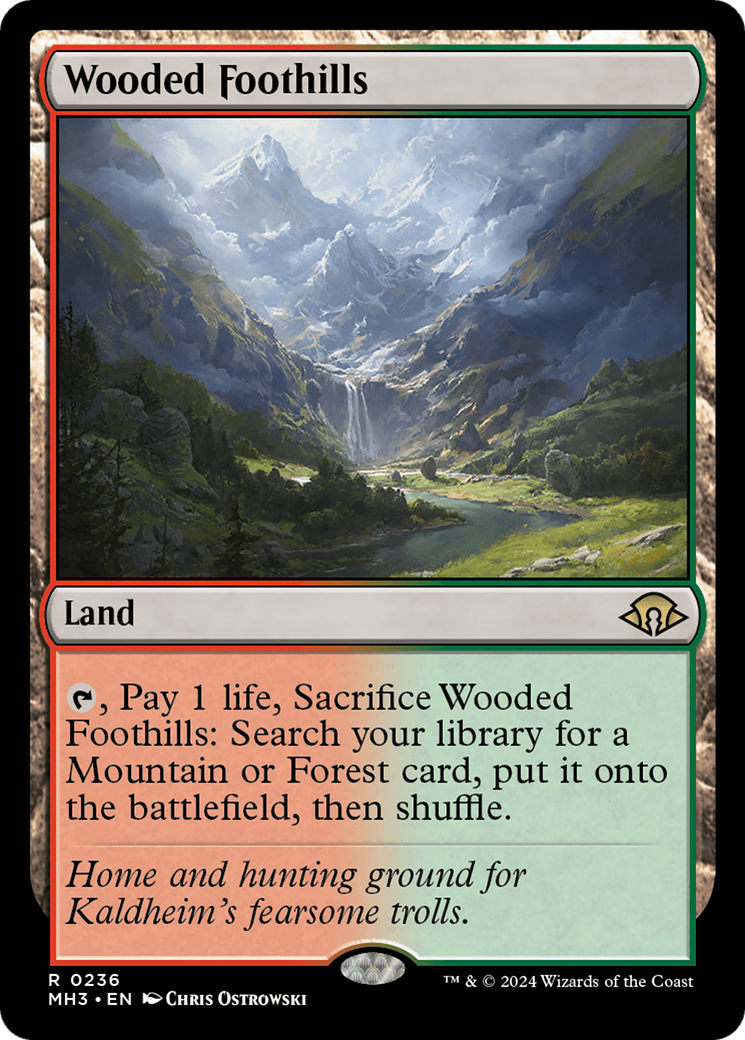 Wooded Foothills [Modern Horizons 3] | PLUS EV GAMES 