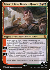 Minsc & Boo, Timeless Heroes (Promo Pack) [The Lost Caverns of Ixalan Promos] | PLUS EV GAMES 