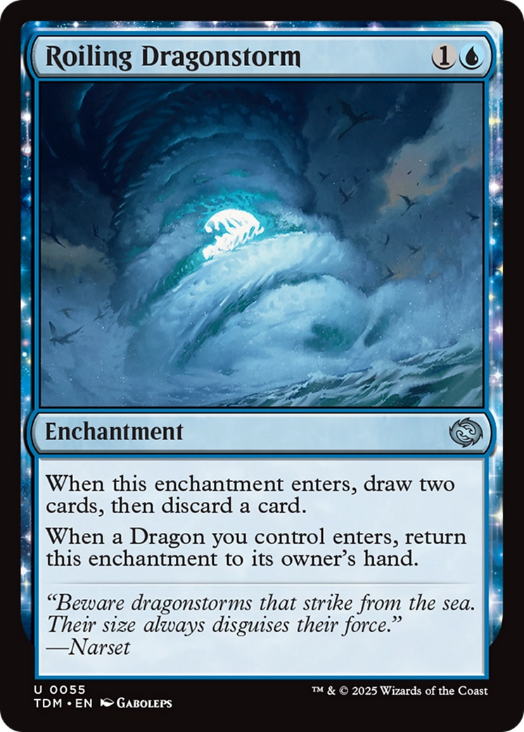 Roiling Dragonstorm [Tarkir: Dragonstorm] | PLUS EV GAMES 