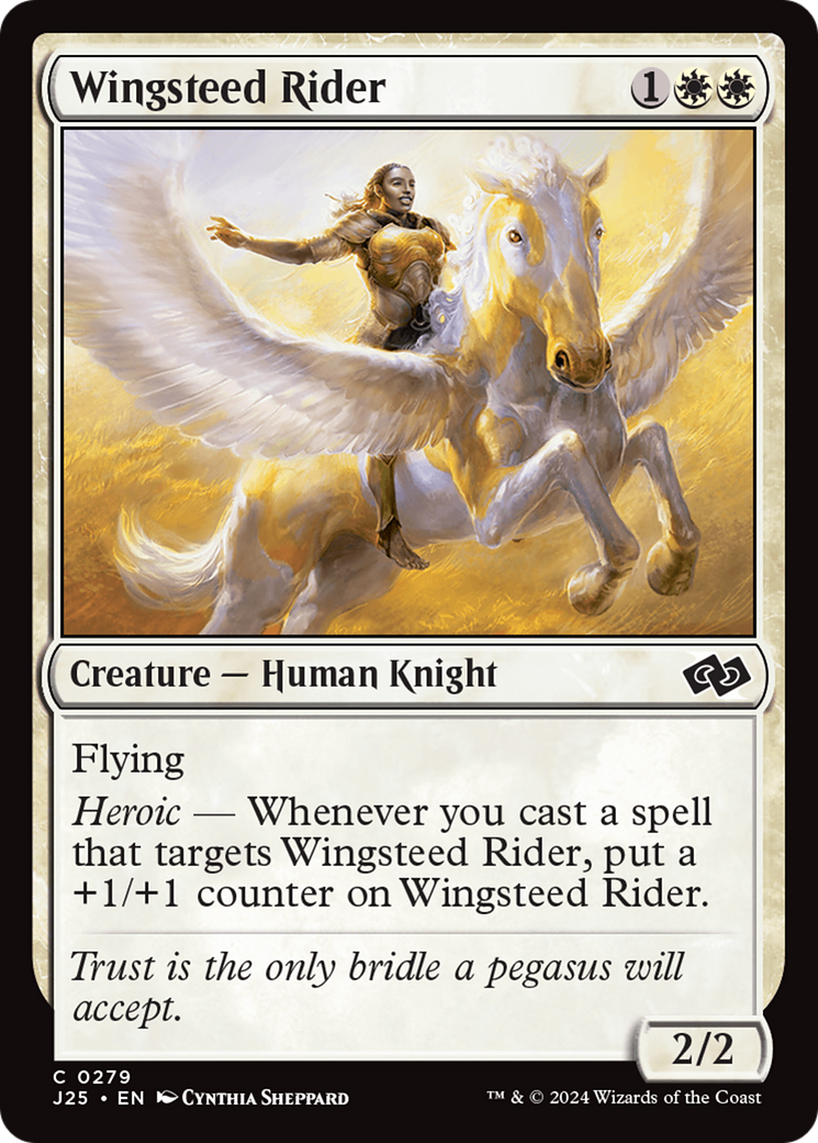 Wingsteed Rider [Foundations Jumpstart] | PLUS EV GAMES 