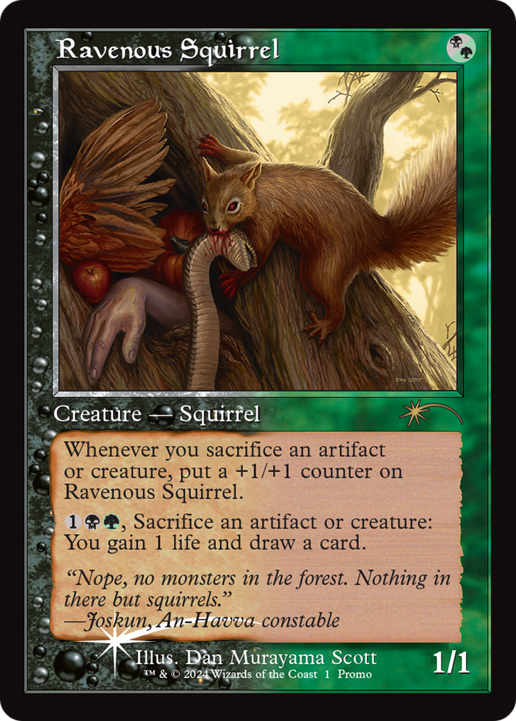 Ravenous Squirrel (Open House) [Wizards Play Network 2024] | PLUS EV GAMES 