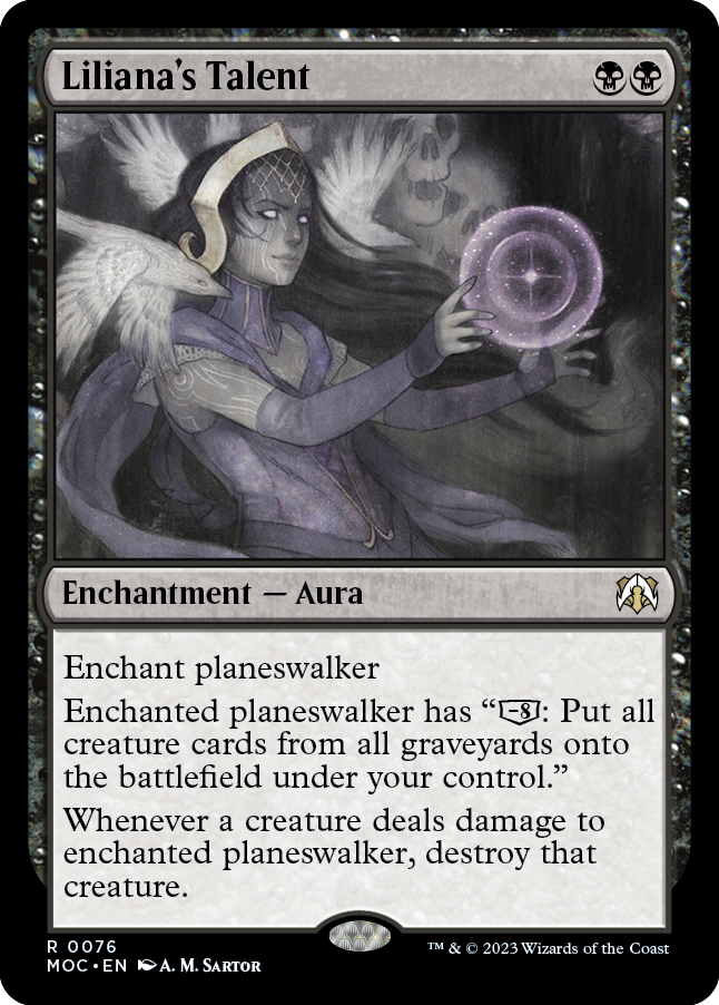 Liliana's Talent [March of the Machine Commander] | PLUS EV GAMES 