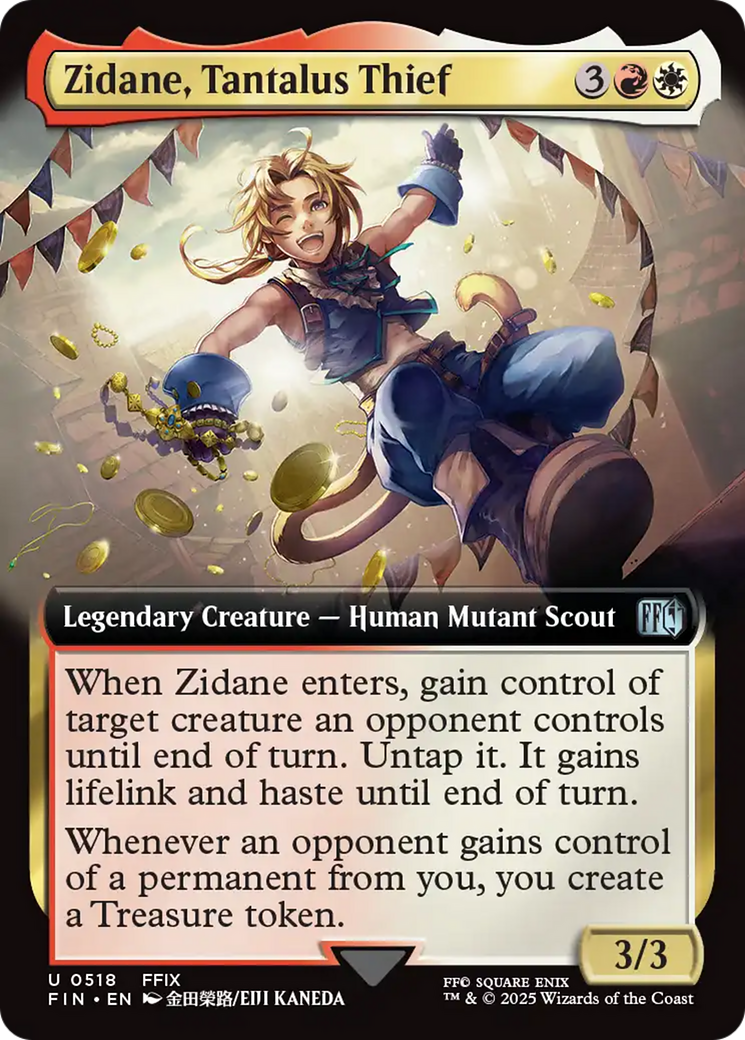 Zidane, Tantalus Thief (Extended Art) [FINAL FANTASY] | PLUS EV GAMES 