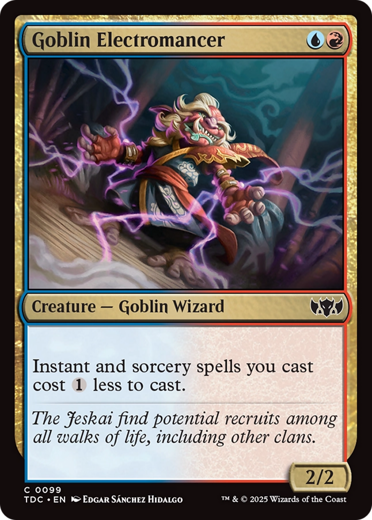 Goblin Electromancer [Tarkir: Dragonstorm Commander] | PLUS EV GAMES 