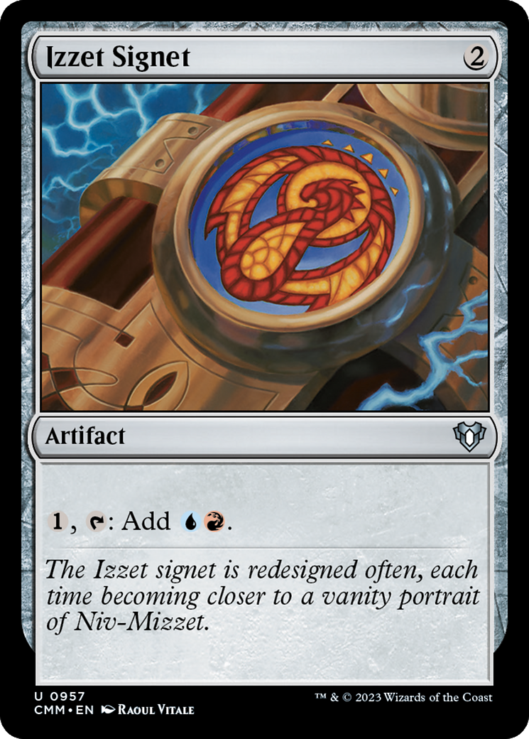 Izzet Signet [Commander Masters] | PLUS EV GAMES 