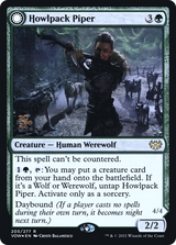 Howlpack Piper // Wildsong Howler [Innistrad: Crimson Vow Prerelease Promos]