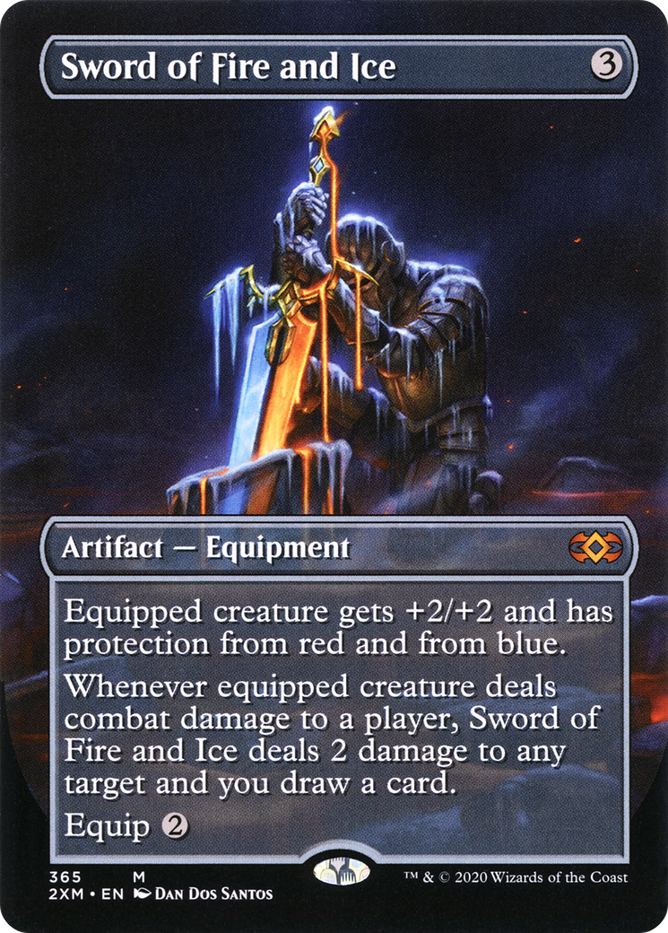 Sword of Fire and Ice (Toppers) [Double Masters Extended Art]