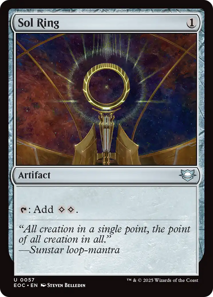 Sol Ring [Edge of Eternities Commander] | PLUS EV GAMES 