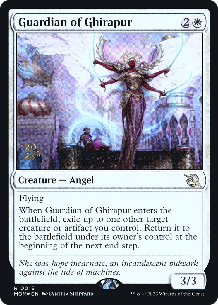 Guardian of Ghirapur [March of the Machine Prerelease Promos] | PLUS EV GAMES 