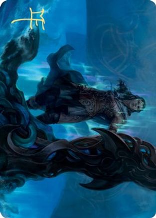 Cosima, God of the Voyage Art Card (Gold-Stamped Signature) [Kaldheim: Art Series]