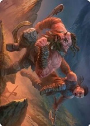 Dwarven Reinforcements Art Card [Kaldheim: Art Series]