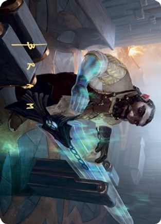 Koll, the Forgemaster Art Card (Gold-Stamped Signature) [Kaldheim: Art Series]