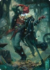 Tibalt, Cosmic Impostor Art Card [Kaldheim: Art Series]