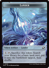 Drone // Lander (0005) Doubled-Sided Token [Edge of Eternities Tokens] | PLUS EV GAMES 