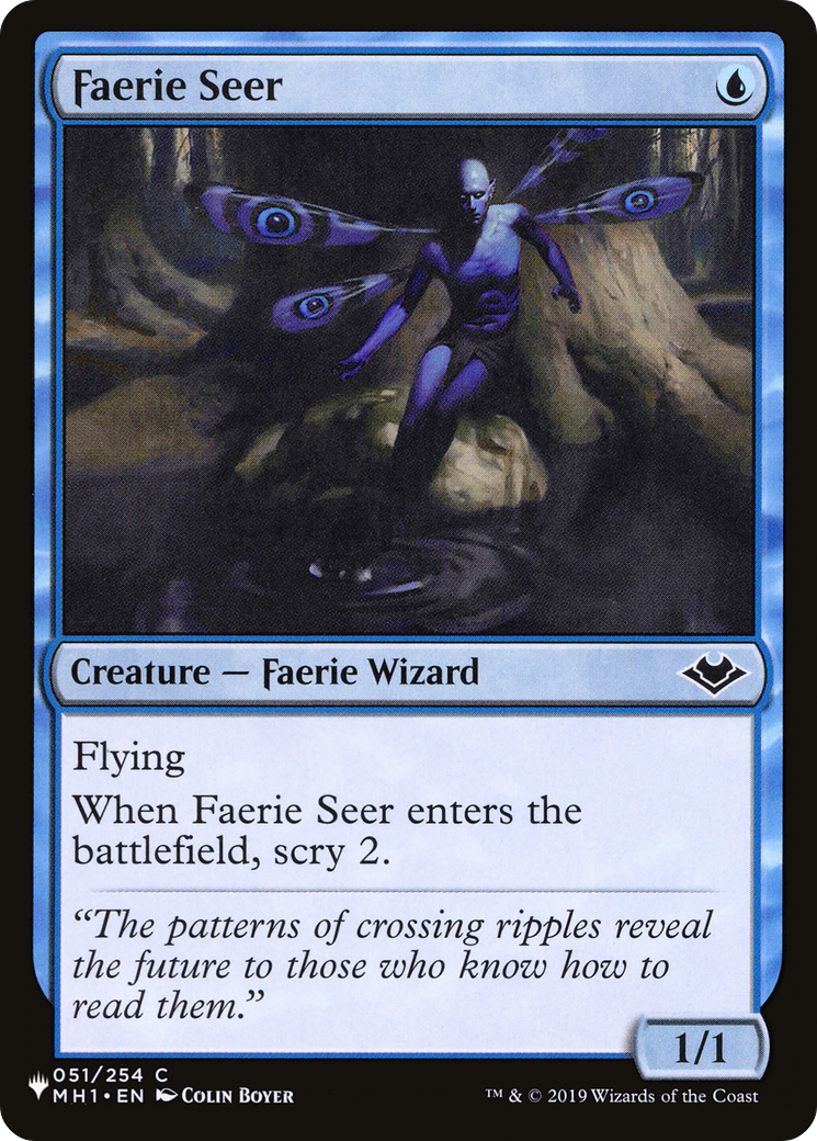 Faerie Seer [The List Reprints] | PLUS EV GAMES 