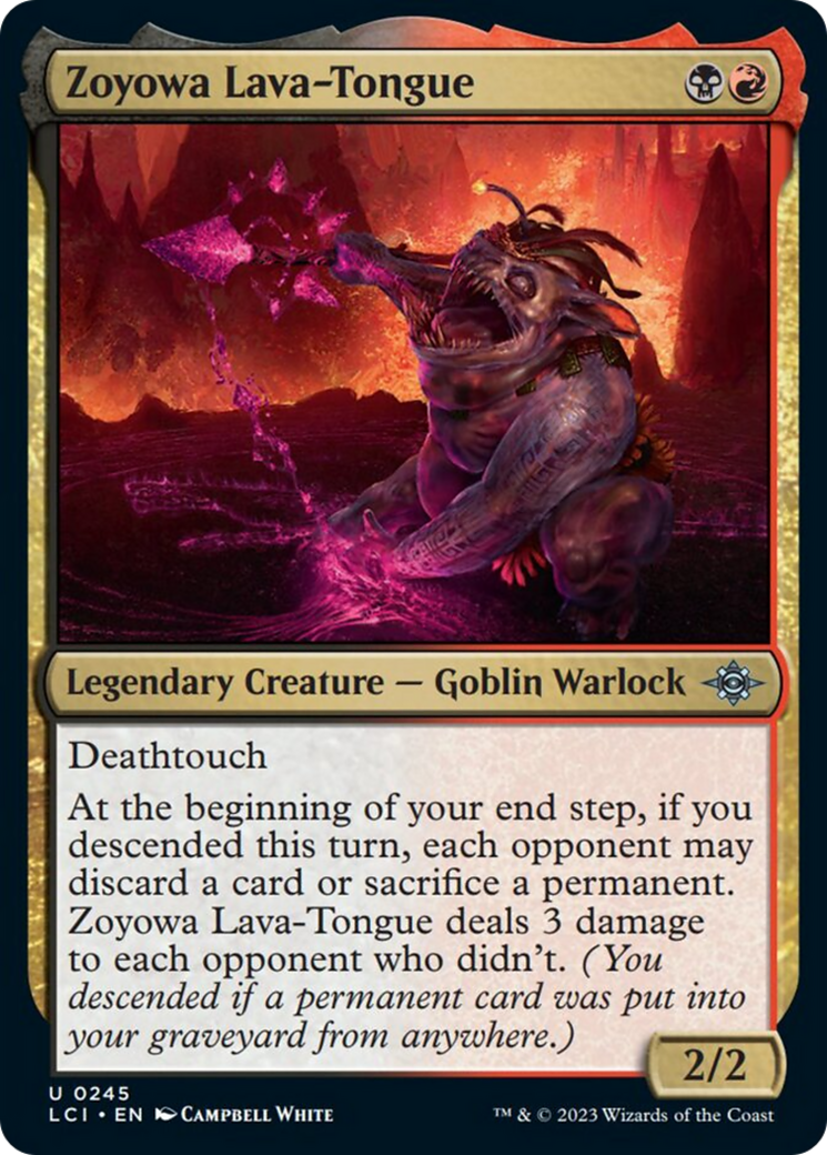 Zoyowa Lava-Tongue [The Lost Caverns of Ixalan] | PLUS EV GAMES 