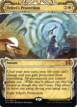 Teferi's Protection (Etched Foil) [Strixhaven Mystical Archive]