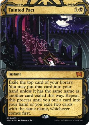 Tainted Pact (Etched Foil) [Strixhaven Mystical Archive]