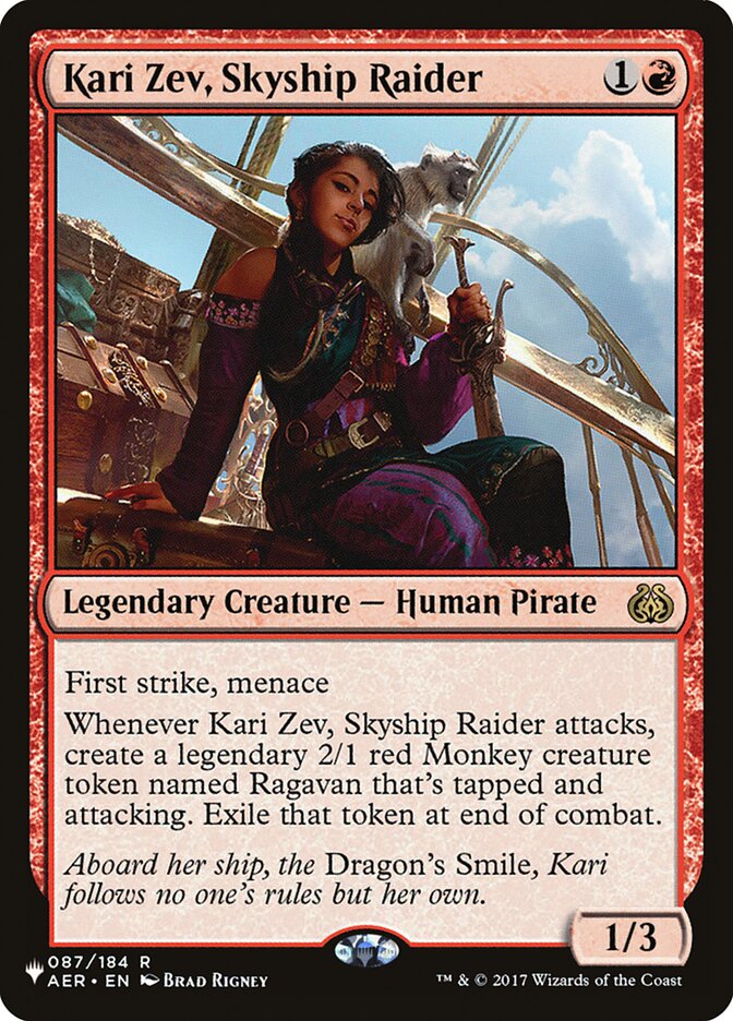 Kari Zev, Skyship Raider [The List] | PLUS EV GAMES 