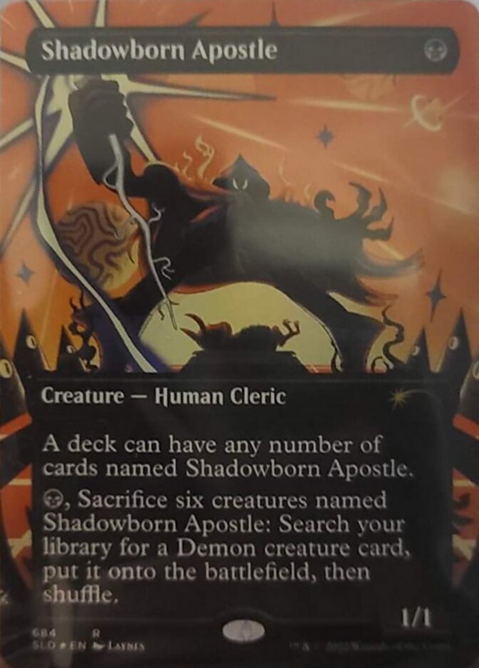 Shadowborn Apostle (Borderless) (684) [Secret Lair Drop Promos] | PLUS EV GAMES 