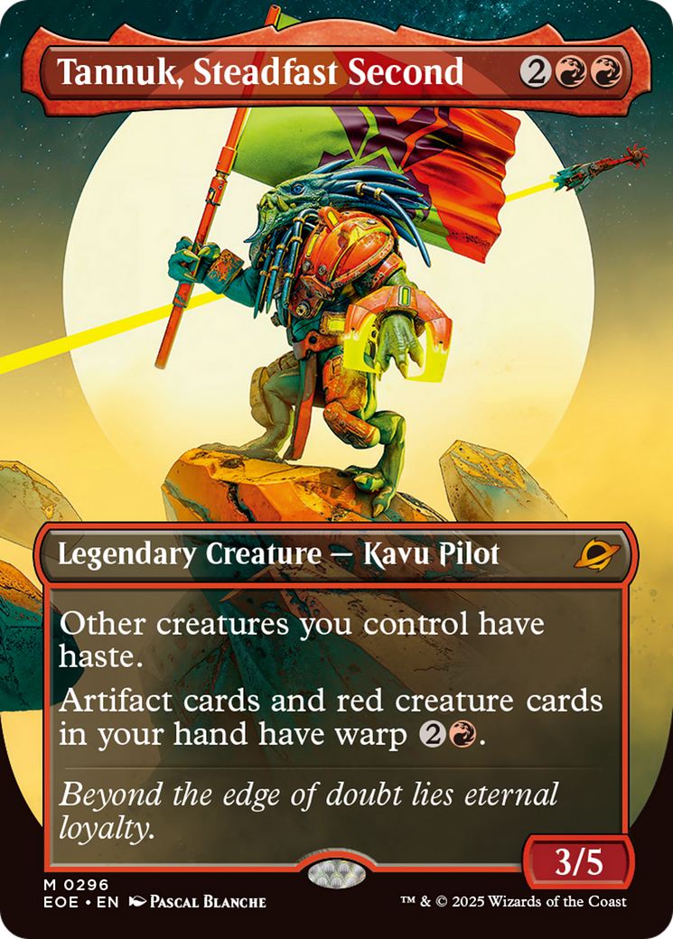 Tannuk, Steadfast Second (Borderless) [Edge of Eternities] | PLUS EV GAMES 
