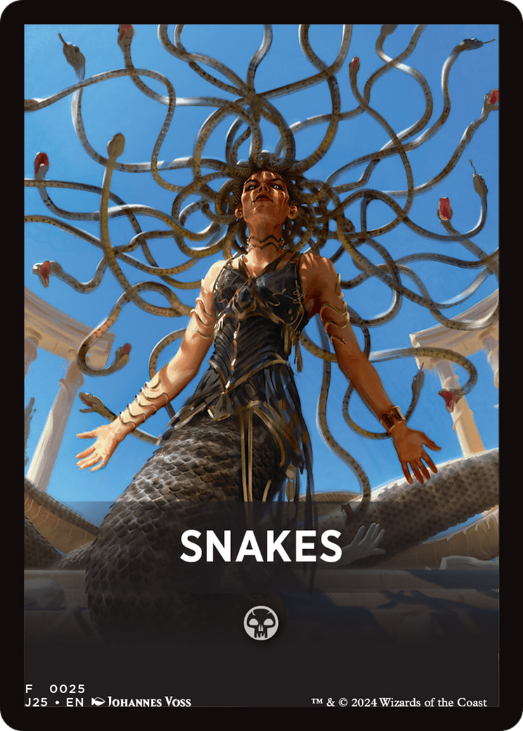 Snakes Theme Card [Foundations Jumpstart Front Cards] | PLUS EV GAMES 