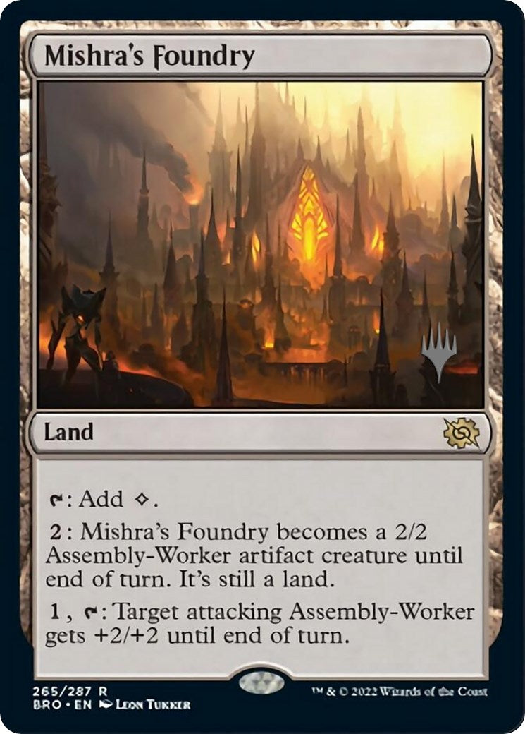 Mishra's Foundry (Promo Pack) [The Brothers' War Promos] | PLUS EV GAMES 