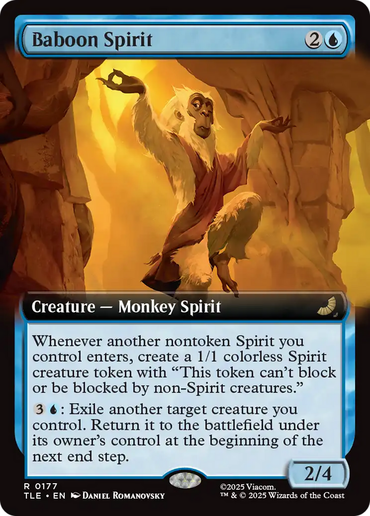 Baboon Spirit (Extended Art) [Avatar: The Last Airbender: Eternal-Legal] | PLUS EV GAMES 