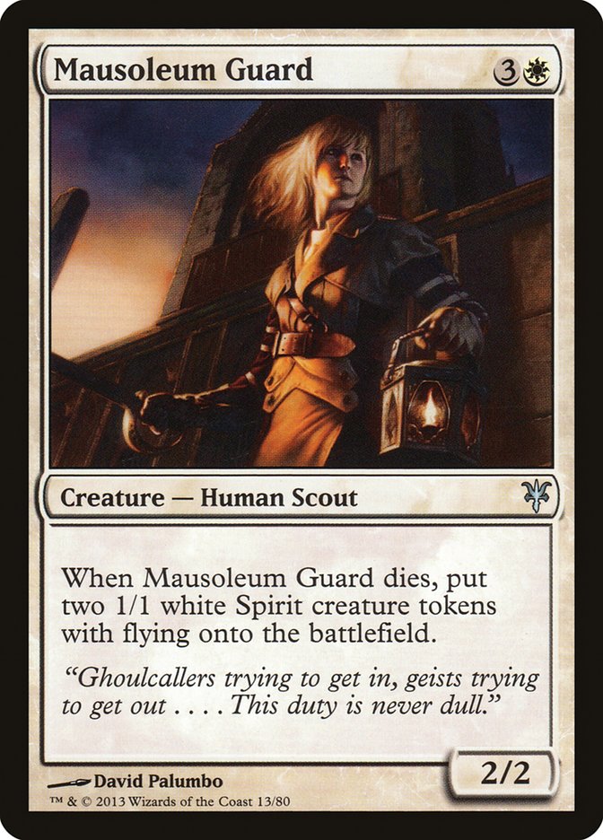 Mausoleum Guard [Duel Decks: Sorin vs. Tibalt] | PLUS EV GAMES 