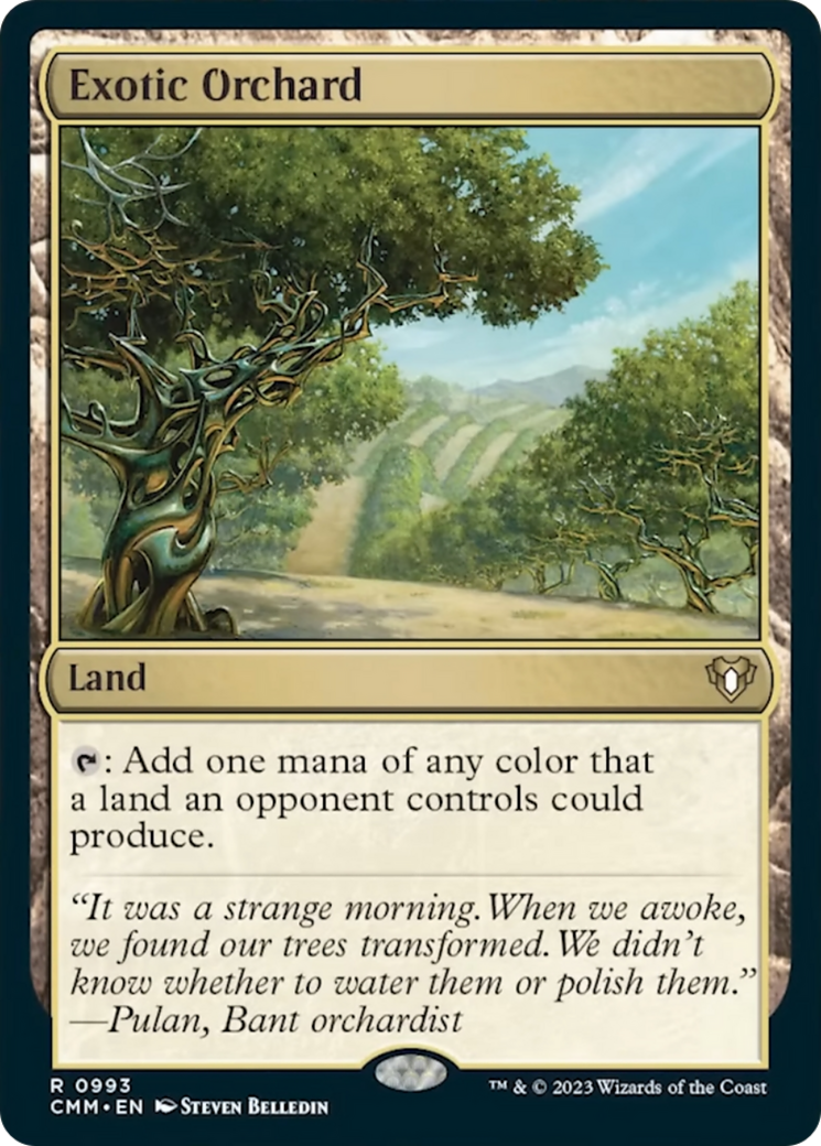 Exotic Orchard [Commander Masters] | PLUS EV GAMES 