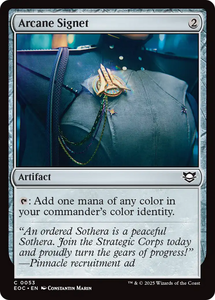 Arcane Signet [Edge of Eternities Commander] | PLUS EV GAMES 
