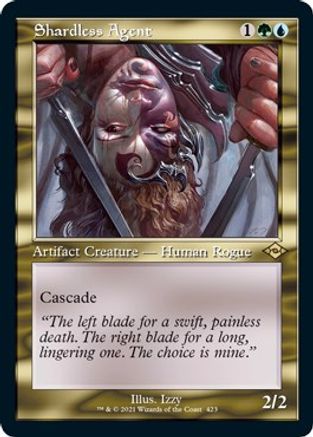 Shardless Agent (Retro Foil Etched) [Modern Horizons 2]