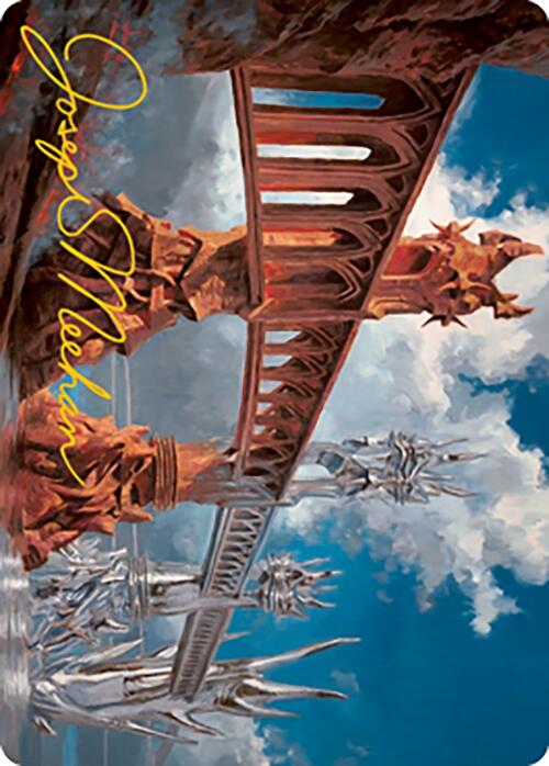 Silverbluff Bridge Art Card (Gold-Stamped Signature) [Modern Horizons 2 Art Series] | PLUS EV GAMES 