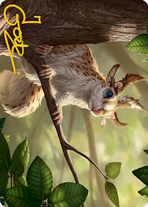 Squirrel Sovereign Art Card (Gold-Stamped Signature) [Modern Horizons 2 Art Series] | PLUS EV GAMES 